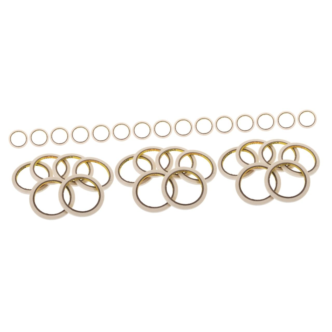 Artibetter 3 Sätze Kreppband Dünnes Abdeckband Für Diy Malerei Und Bastelprojekte Für Verschiedene Oberflächen Wie Papier 20 Rollen * 3