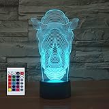 Télécommande / simple bouton à un bouton, la lumière de couleur est décorée avec 16 variations de couleur: Rouge, vert, bleu, jaune, Cyan, rose, blanc Connexion USB ou alimentation par batterie 3 - AAA, consommation d'énergie 0012 kw.h / 24 heures seulement 4,4 kWh par an; Durée de vie de LED: 10000 heures La taille de nos produits est légèrement supérieure à 90% des produits similaires sur le marché,