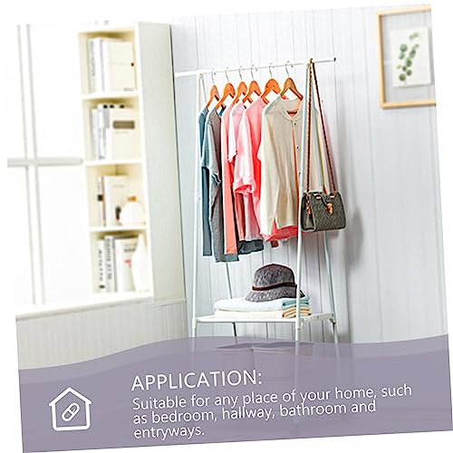 Rangement dressing debout avec étagère et support vêtements pour pulls et chemises