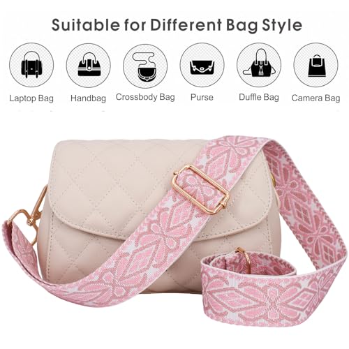 Image of Replacement Purse Strap Shoulder Strap Adjustable Crossbody Strap for Women Crossbody Wide Shoulder Bag