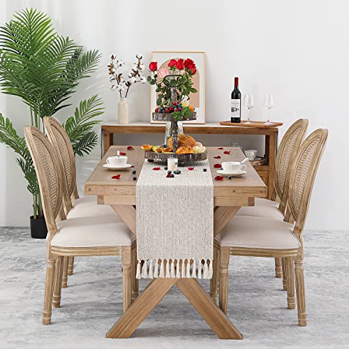 Rusticfarmhousestyletablerunnerbohothickburlaplinenwashabletablerunners72incheslongfordiningroomdecorationsdresserbedroomdecorandholidaypartycenterpiecebeige Urban Country Home Decor Rustic farmhouse style table runner boho thick burlap linen washable table runners 72 inches long for dining room decorations dresser bedroom decor and holiday party centerpiece beige urban country home decor