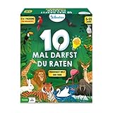 Skillmatics Kartenspiel: 10 Mal darfst du raten Megapaket Welt der Tiere | Geschenke für Kinder ab 6 Jahren | Großer Spaß für den Urlaub und Spieleabende mit der Familie | 100 Spielkarten