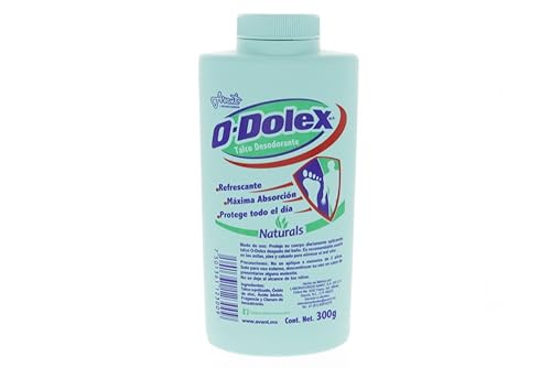 Odolex Naturals Polvo desodorante 10.58 oz - Talco Desodorante Natural (Paquete de 2)