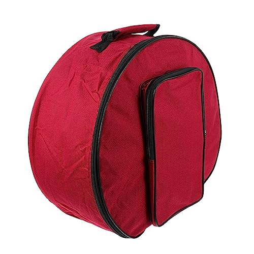 BESPORTBLE Padded Snare Drum Carrying Case for Drums Lightweight and Stylish Gig Bag with Outer Pocket for Accessories Portable Design for Performances and Travel