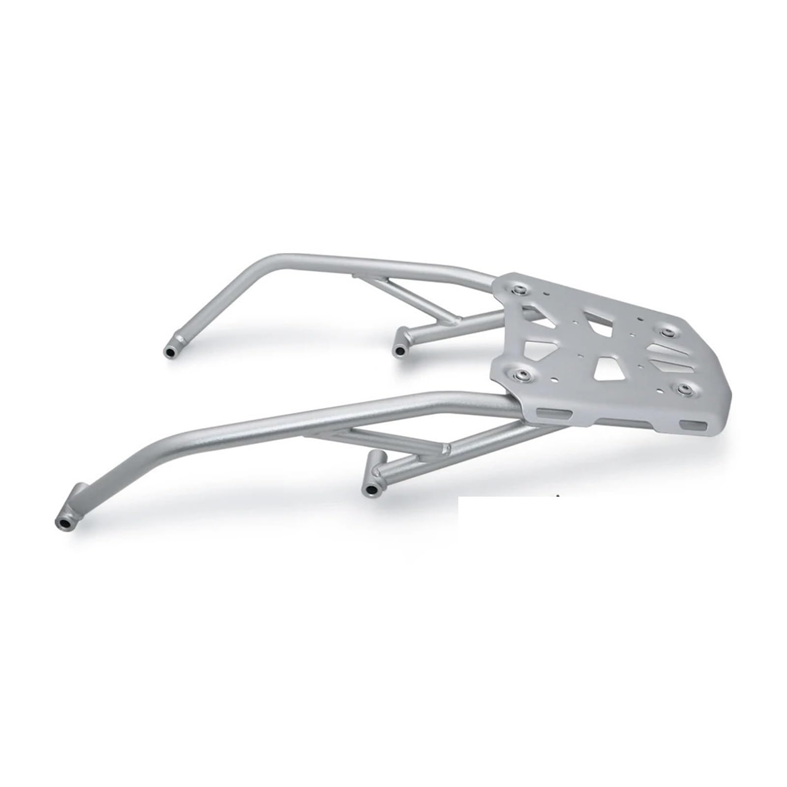 Portaequipajes Traseros para Moto Portaequipajes Trasero para Motocicleta para Kawasaki, alforja de Equipaje Lateral para Soporte de Transporte(Prata)