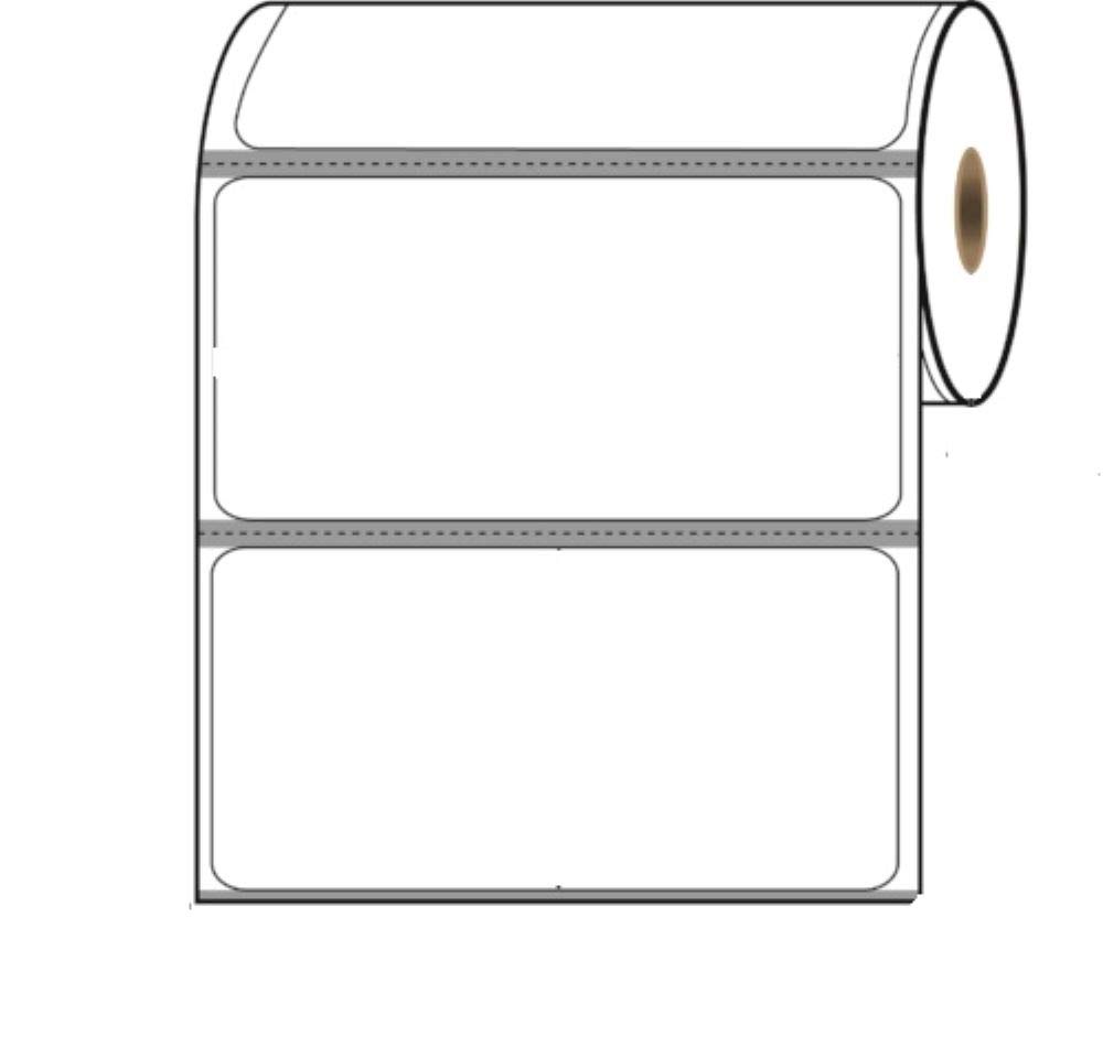 24 Rolls of 4" Wide x 2" high Direct Thermal Compatible Labels for Zebra QL420, QLn420, and ZQ630 Mobile Printers, 3/4" core, 2 3/8" Diameter, 300