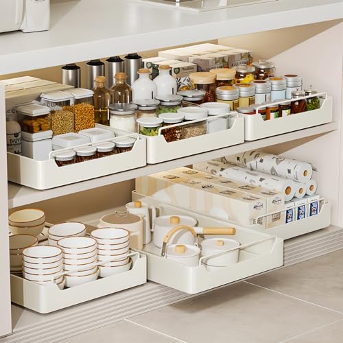 Étagère de rangement coulissante déroulante au design épuré