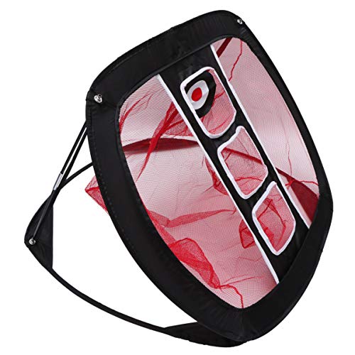 BESPORTBLE Pop Up Golf Chipping Net Indoor Outdoor Golf Target Net Accuracy Swing