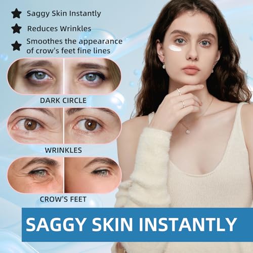 Allony Instant Eye Cream Tightener, Eye Tightening Cream Instant, Tightening Eye Cream, Eye Wrinkle Cream Iinstant Results, 30ml*2 - Image 4