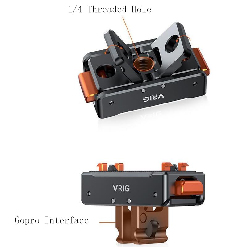 Soporte Magnético De Liberación Rápida Para Cámaras Insta360 Ace/Ace Pro, X4/X3 Y GoPro Hero 12/11