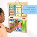 Melissa & Doug My First Daily Magnetic Calendar, Classroom Calendar for Kids Activities with Weather & Seasons, Preschool Toys for Girls & Boys Ages 4+