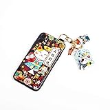 Compatible with iPhone 13 Pro Max Case with Phone Lanyard, 6.7 inch Cute Japanese Lucky Cat Design,...