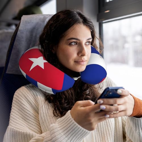 Almohada de poliéster para cuello talla única negra miniatura 6