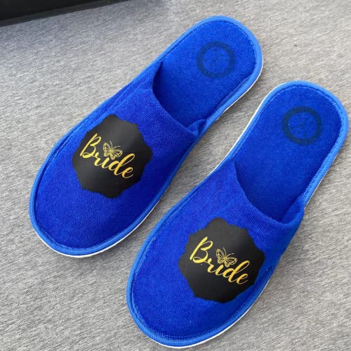 Image of BRIDE Home Slippers For Women And Props For Wedding Shoot & Gifting