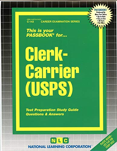 Clerk Carrier: Passbooks Study Guide