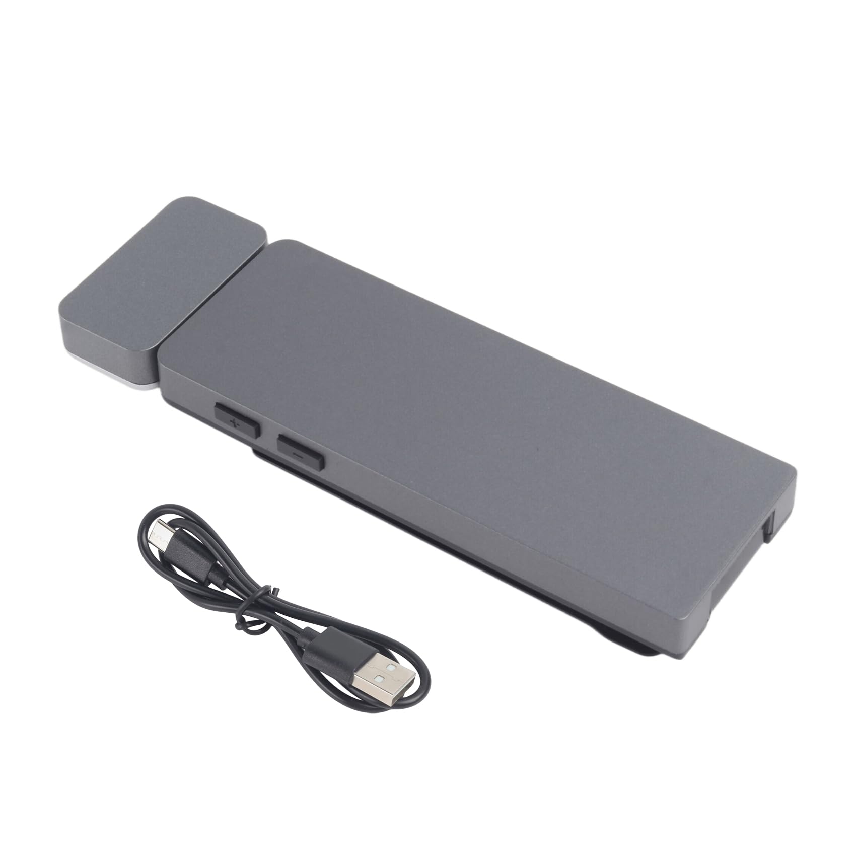 CTRLZS Mini LED Rechargeable Book Light, Clip-on Eye Protection Lamp with 3 Color Modes, 5 Brightness Levels for Night Reading
