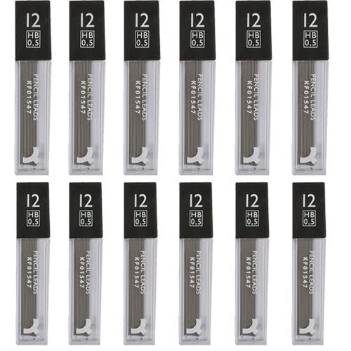 Q-Connect Replacement Pencil Leads, 0.5 mm KF01547 - Pack of 144 1