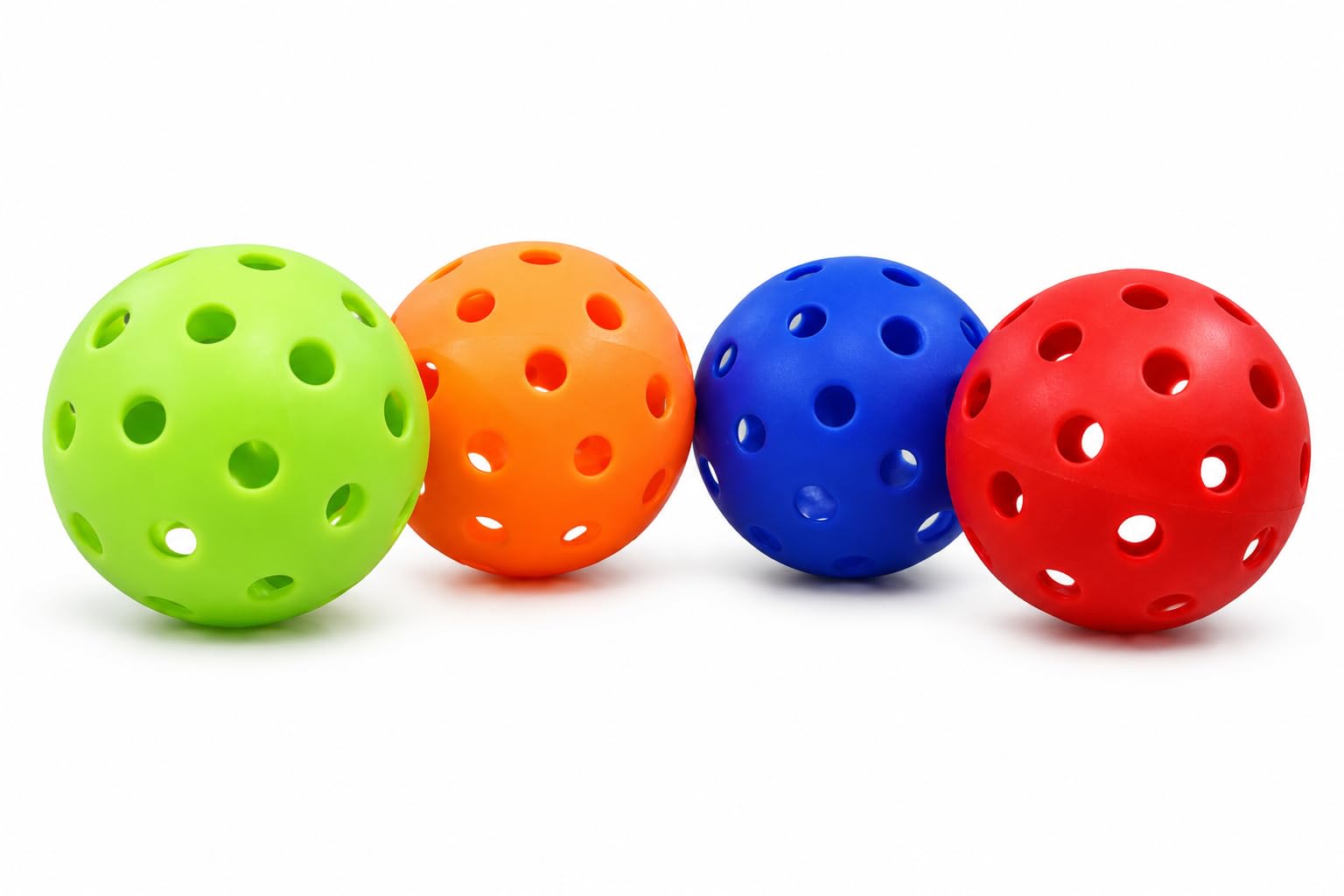 Outdoor Pickleball Balls, 40 Hole Performance Pickleballs, USAPA Style Design, Durable PE Construction, Consistent Bounce & Flight, High Visibility, 4 Pack for Indoor & Outdoor Play-image-20