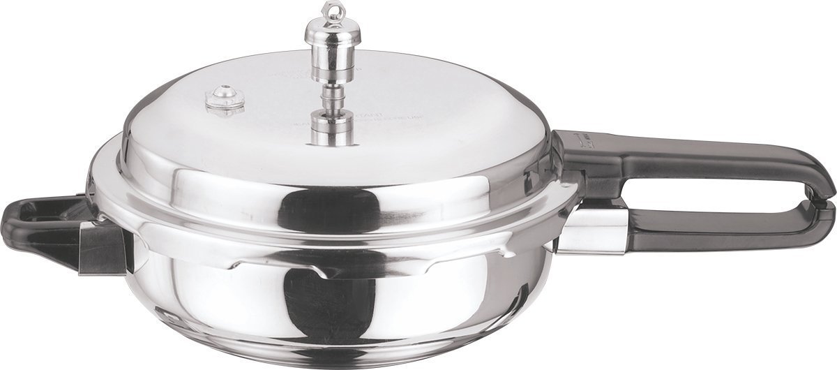 Vinod Stainless Steel Pressure Cooker (Senior 4 Liter Pan)