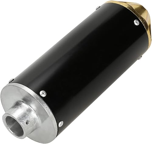 Miniatura 26 de FVRITO Silenciador de escape de alto rendimiento Kit de montaje de tubo silenciador para Honda CRF50 XR50 70cc 110cc 125cc Taotao DB14 DB10 SSR Azul