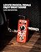 LEKATO Drummer Guitar Pedal Drum Machine with Real-Time FILL Function, 48 Drum Grooves 6 Music Style & 8 rhythms per style, 2 EQ Presets Tap Tempo, Real Drum Audio Sample Pedals for Electric Guitar