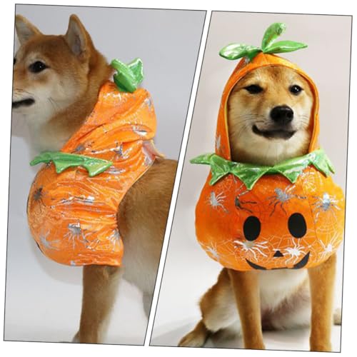 Disfraz de Calabaza para Perro y Gato Talla Pequeña miniatura 4