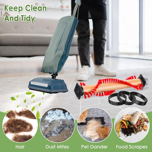 Image of Landhoow XL Vacuum Brush Roller replacement parts with Vacuum Belt Compatible with Oreck XL Parts, Cleaner Belt compatible with 0300604, Upright Replacement Part for House and Office Clean(1 Pack)