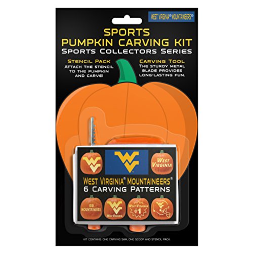 NCAA West Virginia Mountaineers Halloween Pumpkin Carving Kit