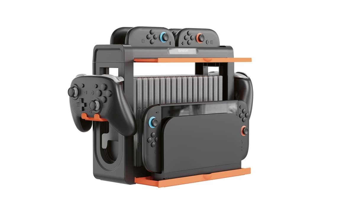 Nacon Soporte de almacenamiento para Nintendo Switch 2 y su dock.