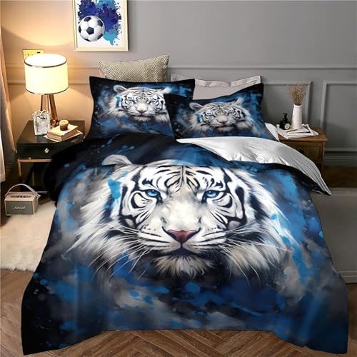 Housse de couette 3D en microfibre résistante et douce pour en finir avec les draps rêches