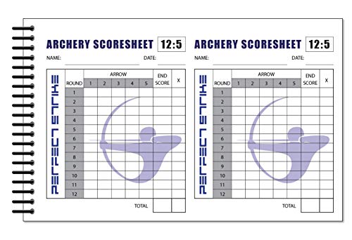Livre de score Perfect Strike Archery carnet de notation pour archer - 2
