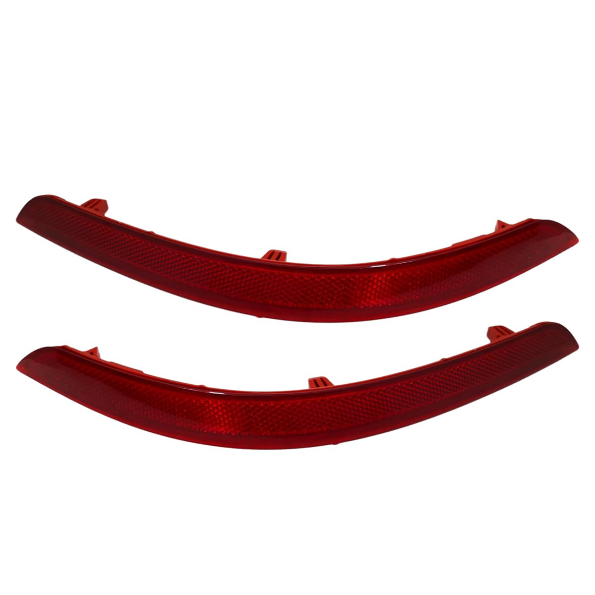 2x Reflektor Stoßstange Rückstrahler Rechts Links Kompatibel mit VW Caddy K2 Mk4 2015-2020 2K5945106D 2K5945105D