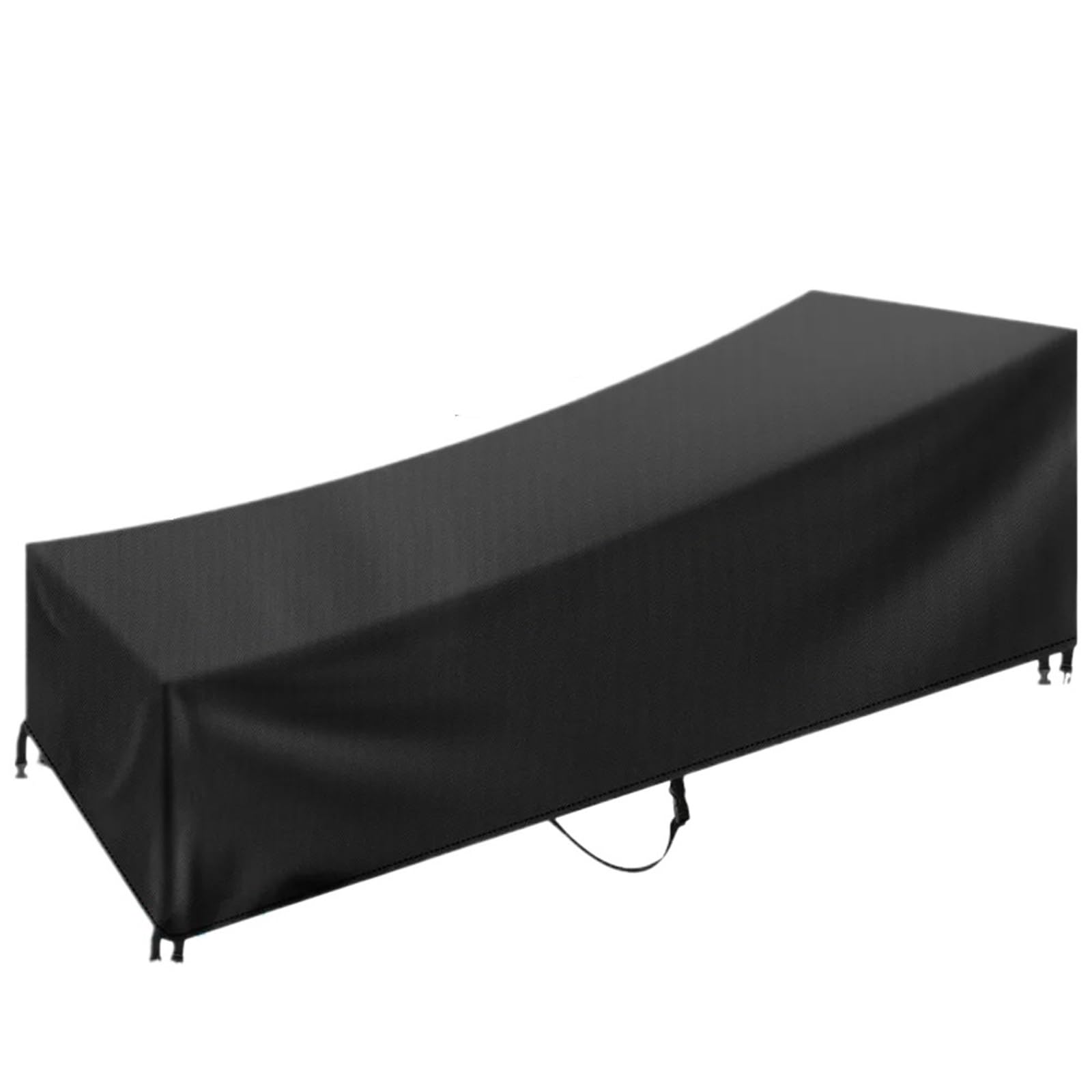 Wuyxto One Color 2Pcs Outdoor Garden Sunbed Cover Sun Lounger Patio Lounge Chair Recliner Protective Furniture Waterproof For Furniture