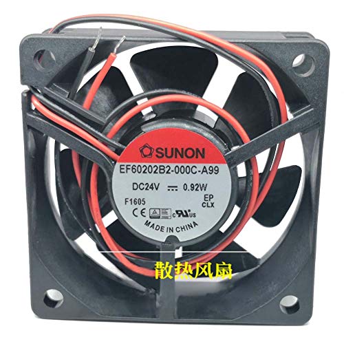 Ventilateur inverseur 6 cm résout les pannes de boîtier 24V