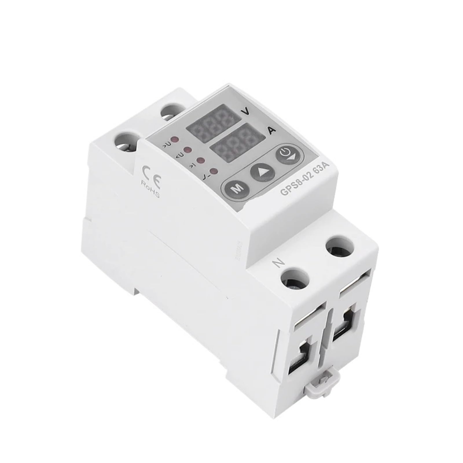OSHZIKJII Protector 40A 63A 80A 220VAC(GPS8-02-U,63A)