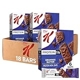 Special K Bar Protein Meal Bars, 12g Protein Snacks, Meal Replacement, Brownie Batter (3 Boxes)