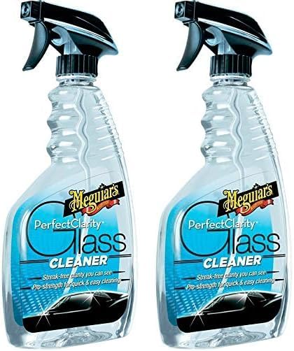 Meguiar's G8216EU Perfect Clarity Glass Cleaner 473ml. Streak free. Pro strength (Pack of 2)