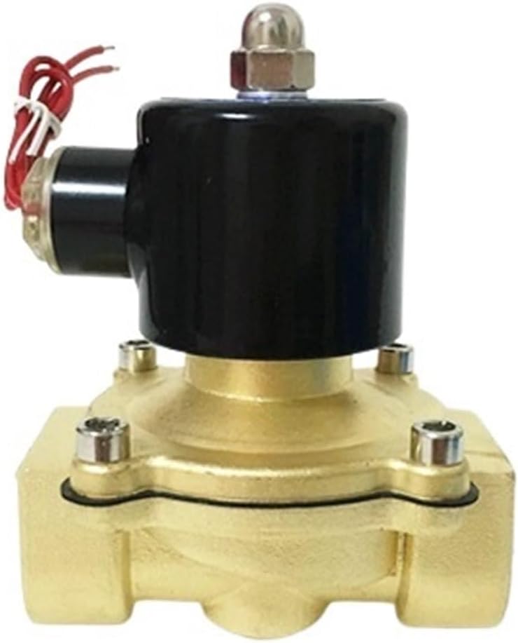 3/4" 2 Position 2 Port Air Water Solenoid Valve 12V 2W200-20 Pneumatic Control Valve DC24V AC110V AC220V(AC220V)