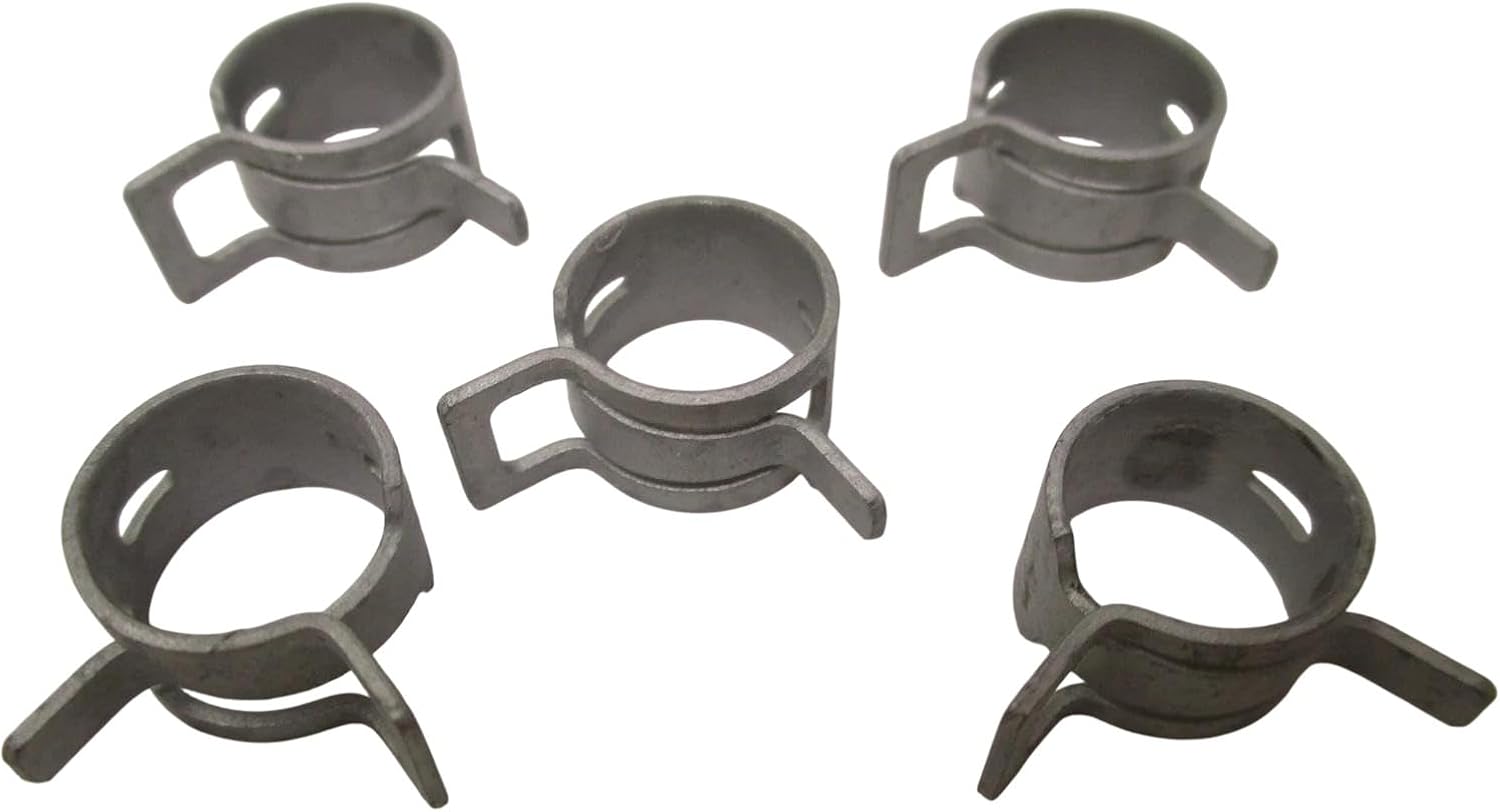 5 Compatible with Kavvasaki 92173-1582 Spring Hose Clamps 7/16 11.8MM 1/4" FH721D FR651D