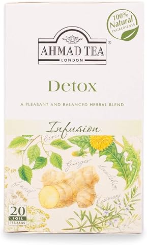 AHMAD TEA Detox Tea 20li Poşet Çay x 2 gr
