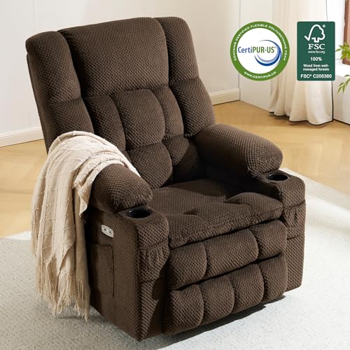 Image of MCombo Large Dual Motor Power Lift Recliner Chair for Elderly 7896