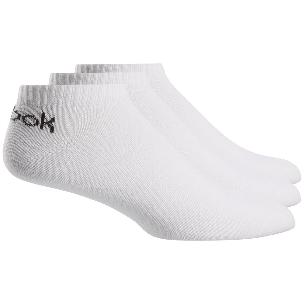 Reebok Active Core Low-Cut Socks 3 Pairs White