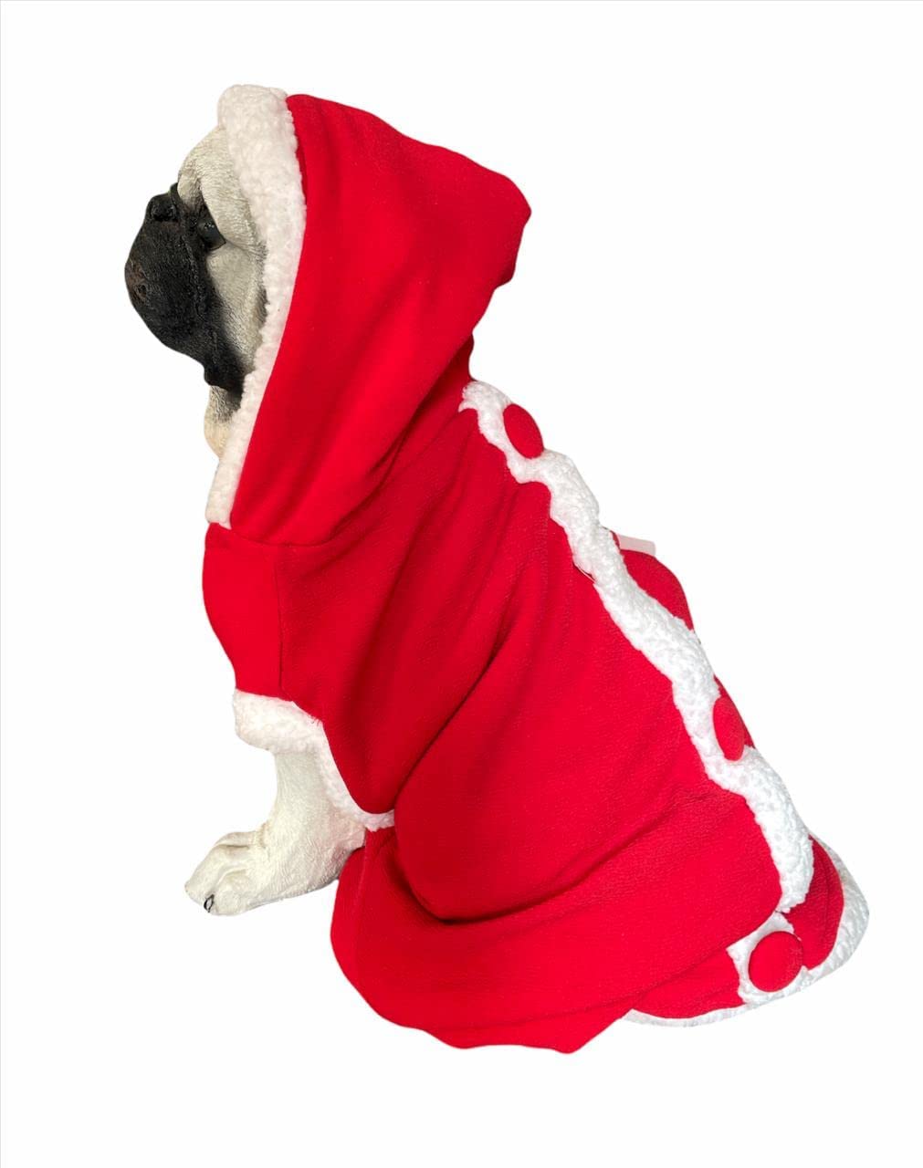 DOGTOWN Reindeer Hoodie Dog for Christmas | Costume for Christmas Pet Clothes Winter Warm Puppy Coats Outfit | New Year Costume for Dogs Cats Puppy| Red (L 20" INCH) (B09NMCP85M) Amazon Price History, Amazon Price Tracker