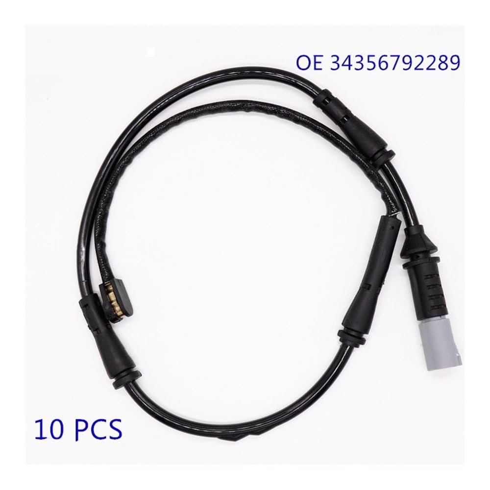 Compatibility with Brake Pad Wear Sensor Auto Replacement Parts 10pcs Front Left Axle for 1 Series F20 3 F30 34356792289 Car Accessaries