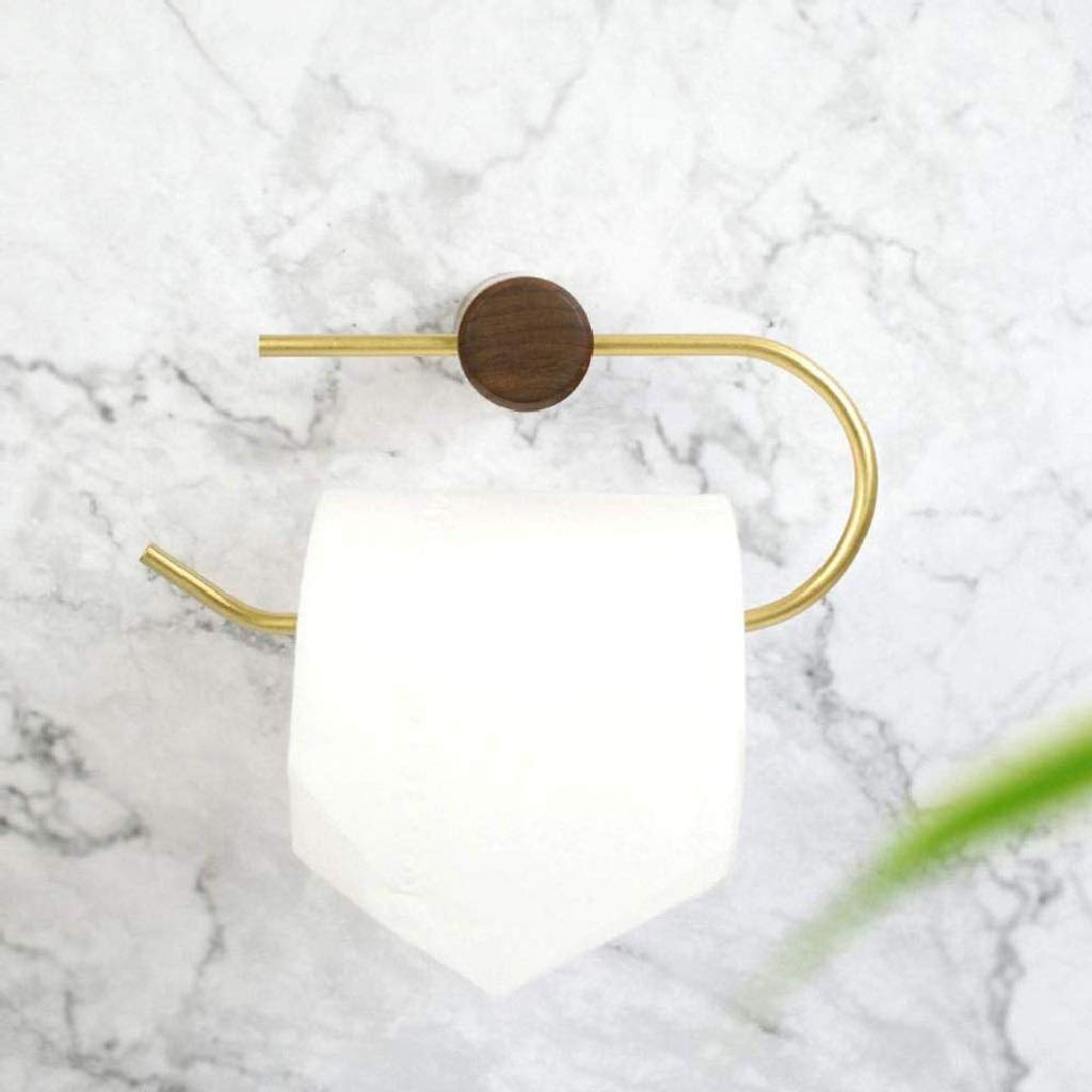 Metallo Supporto di Carta igienica Holder -WC Carta fissato al Muro in Acciaio Inox Bagno Rust Proof igienici Supporto del Tessuto