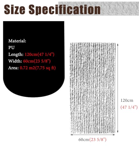 Paneles de pared de PU impermeables de alta gama textura ranurada de diseño exclusivo 5