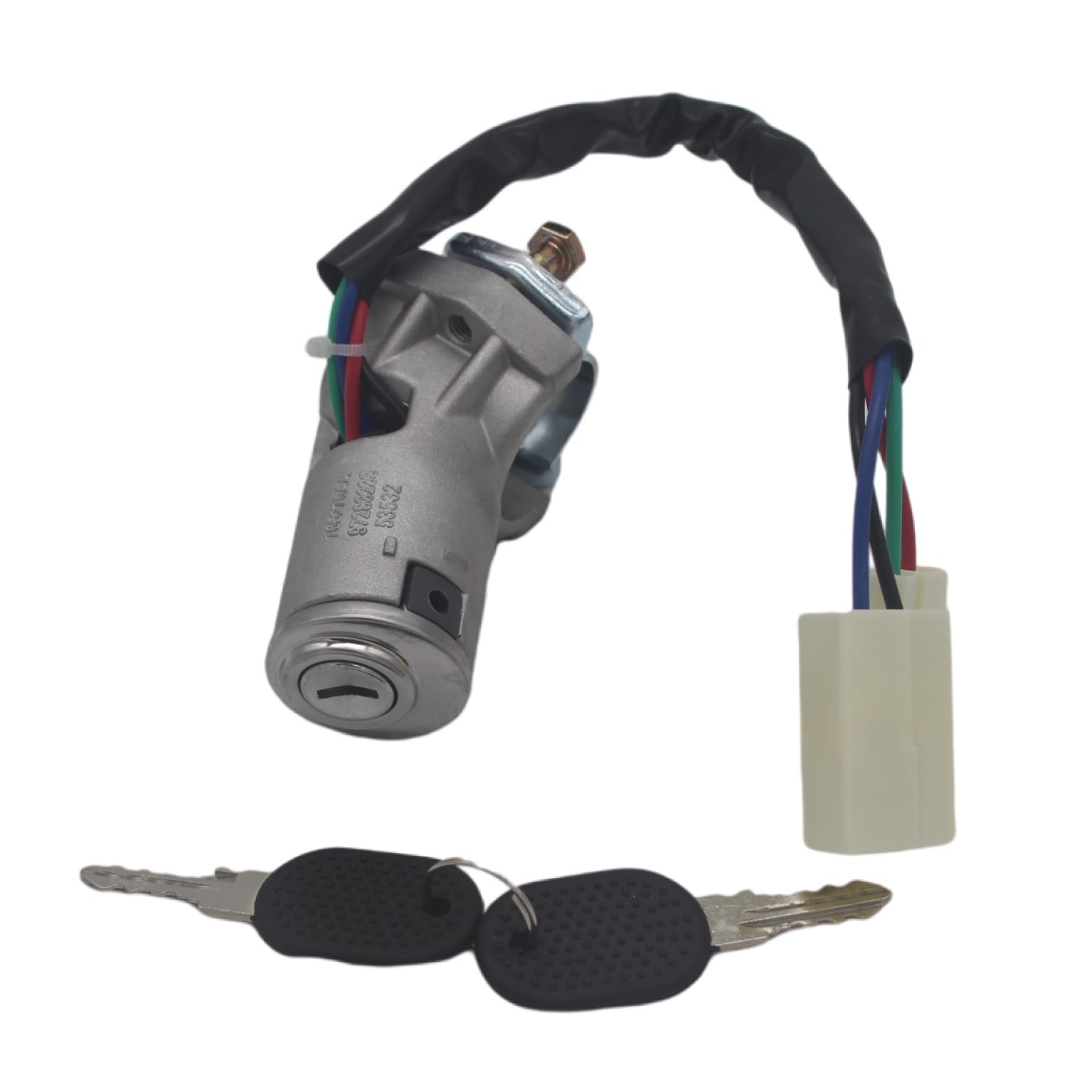 cilindro della serratura dell'accensione e chiave AL054 4836359 4836356 CILINDRETTO DI BLOCCO DELL'INTERRUTTORE DI AVVIAMENTO E ACCENSIONE/ADATTO for IVECO DAILY 1990-2000 Serratura Porta Cilindro C