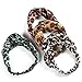 Produktbild Haarbänder für Damen, elastisch, Blumen-Leopardenmuster, 4 Stück