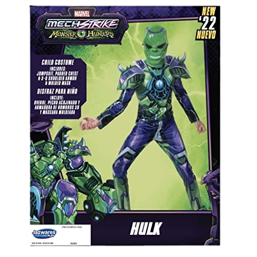 Disfraz Completo Hulk Mechstrike Avengers para Niños miniatura 4