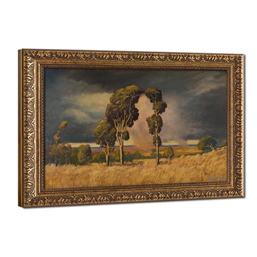 Toile d'art Summer Rain de Pierneef, cadre suspendu et impression haute définition